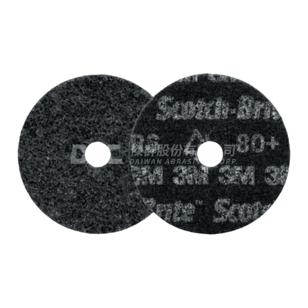 PHD重切削精密不織布研磨盤HD-DH XCRS 4 in x 5/8 in 80#